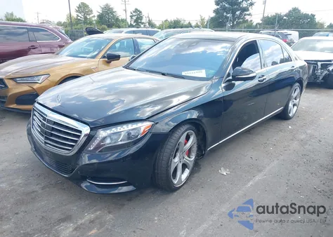 2014 Mercedes-Benz S 550 from USA, damaged, VIN WDDUG8CB7EA049633